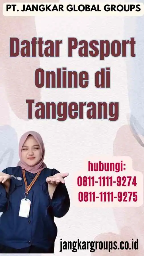 Daftar Pasport Online di Tangerang