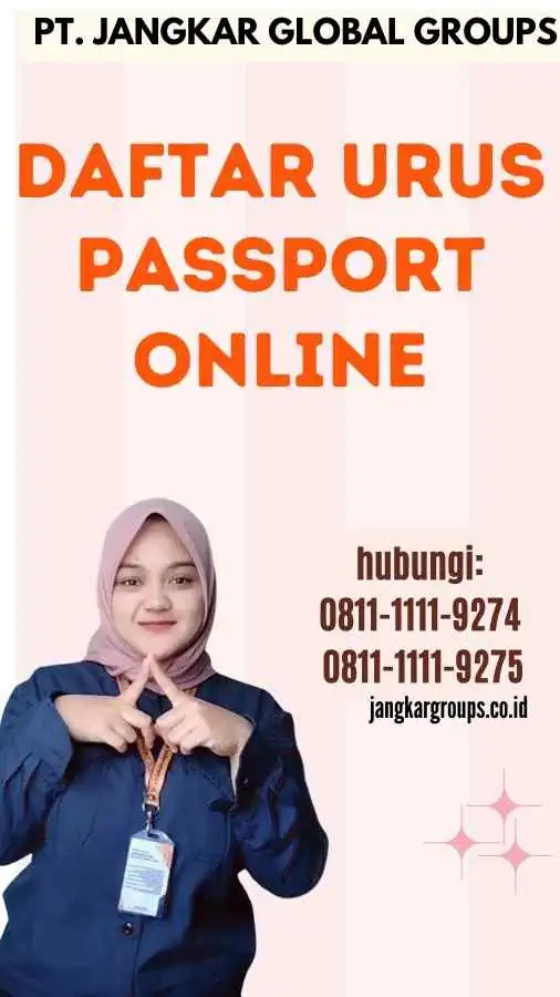 Daftar Urus Passport Online