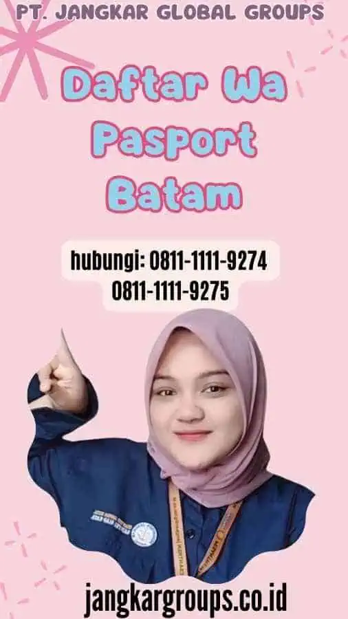 Daftar Wa Pasport Batam