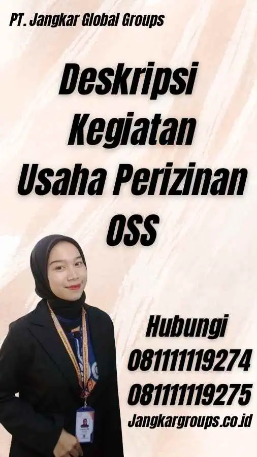 Deskripsi Kegiatan Usaha Perizinan OSS