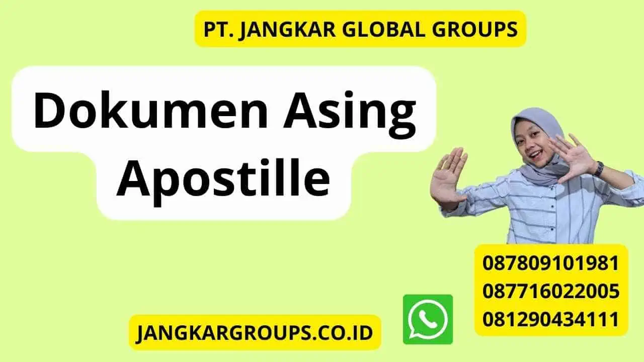 Dokumen Asing Apostille