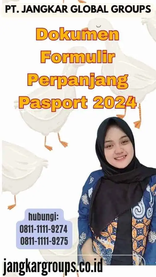 Dokumen Formulir Perpanjang Pasport 2024