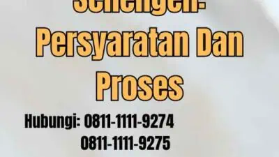 Dokumen Untuk Visa Schengen: Persyaratan Dan Proses