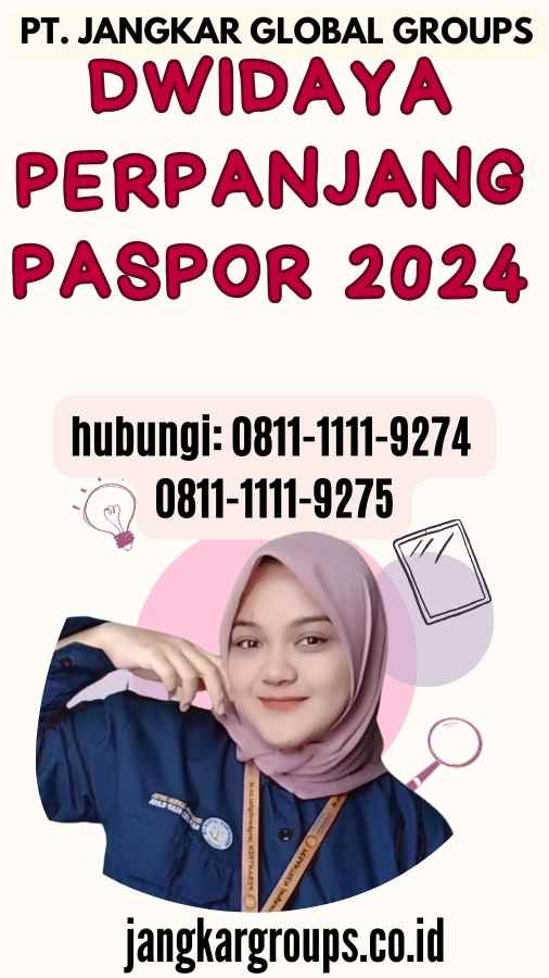 Dwidaya Perpanjang Paspor 2024