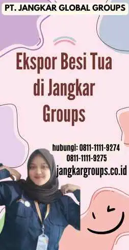 Ekspor Besi Tua di Jangkar Groups