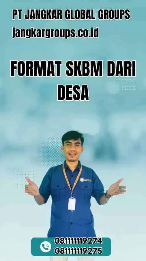 Format SKBM Dari Desa