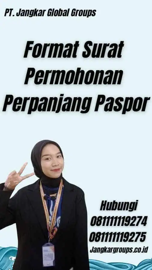 Format Surat Permohonan Perpanjang Paspor