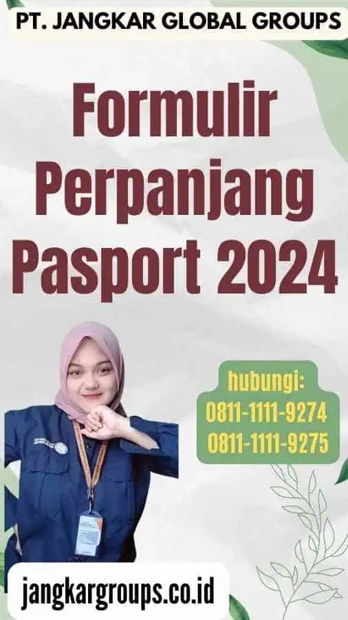 Formulir Perpanjang Pasport 2024