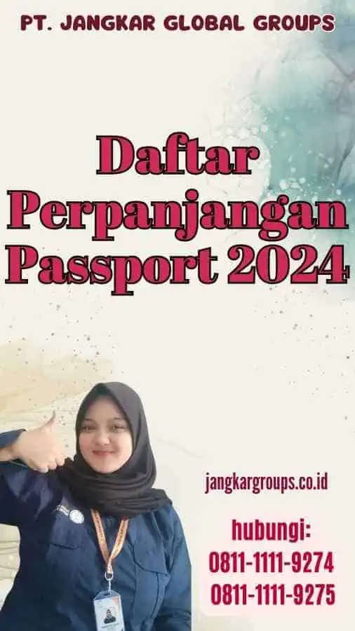 Formulir Web PDaftar Perpanjangan Passport 2024erpanjangan Pasport Online