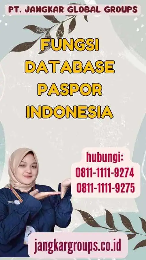 Fungsi Database Paspor Indonesia