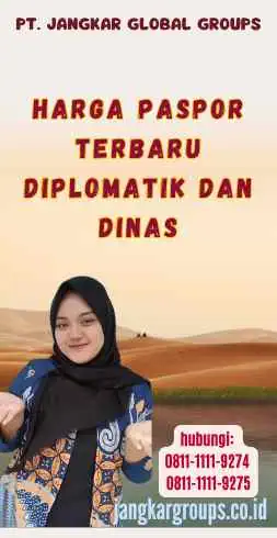 Harga Paspor Terbaru Diplomatik dan Dinas