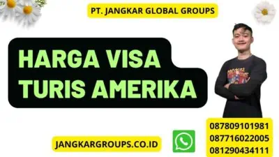 Harga Visa Turis Amerika