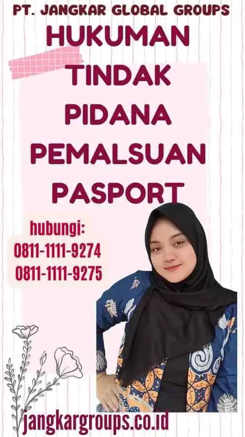 Hukuman Tindak Pidana Pemalsuan Pasport