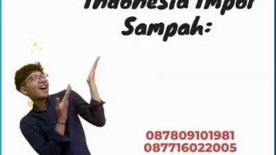 Indonesia Impor Sampah: