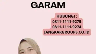 Izin Import Garam - Izin untuk Mengimpor Garam