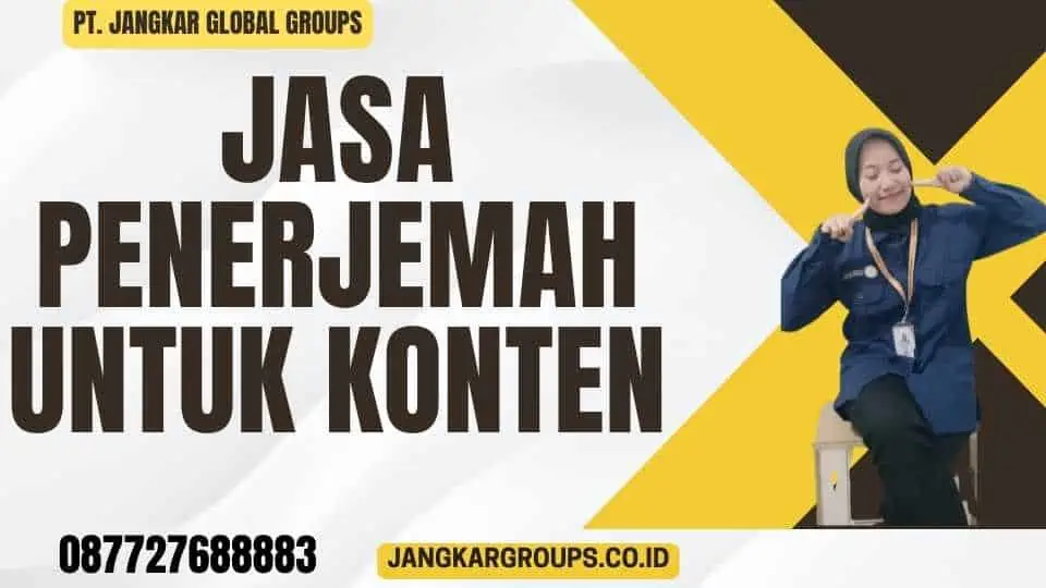 Jasa Penerjemah Untuk Konten