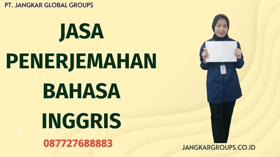 Jasa Penerjemahan Bahasa Inggris