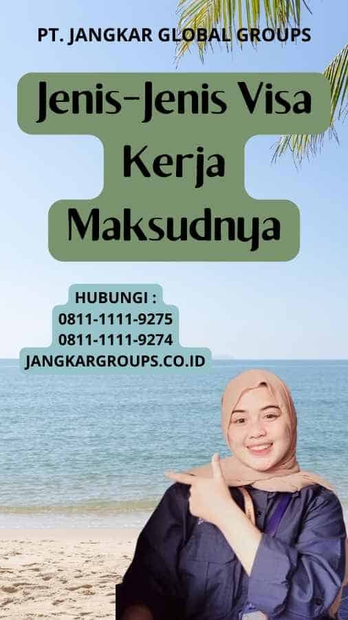 Jenis-Jenis Visa Kerja Maksudnya