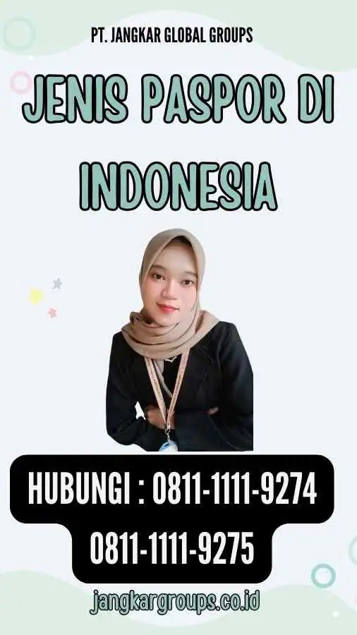 Jenis Paspor di Indonesia