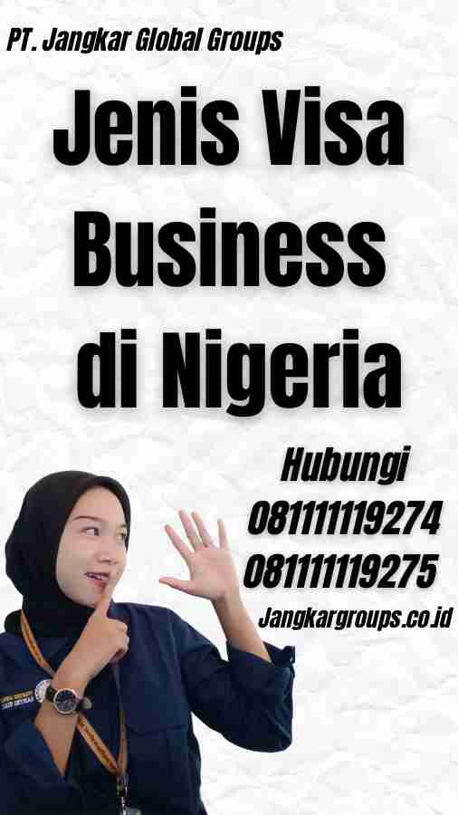 Jenis Visa Business di Nigeria