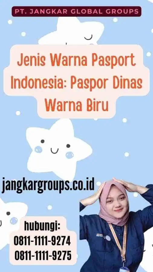 Jenis Warna Pasport Indonesia Paspor Dinas Warna Biru