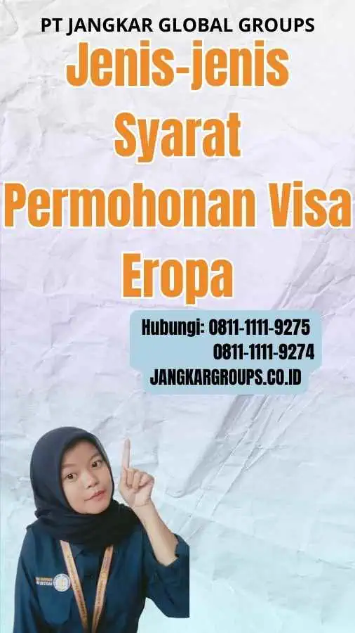 Jenis-jenis Syarat Permohonan Visa Eropa