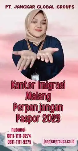 Kantor Imigrasi Malang Perpanjangan Paspor 2023