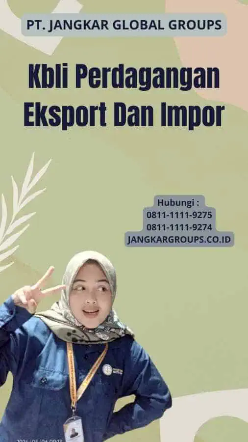 Kbli Perdagangan Eksport Dan Impor