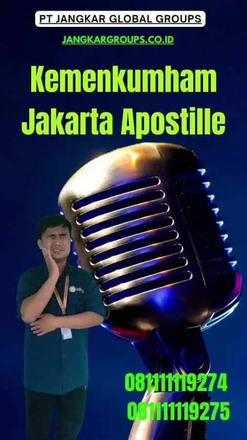 Kemenkumham Jakarta Apostille