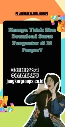 Kenapa Tidak Bisa Download Surat Pengantar di M Paspor?