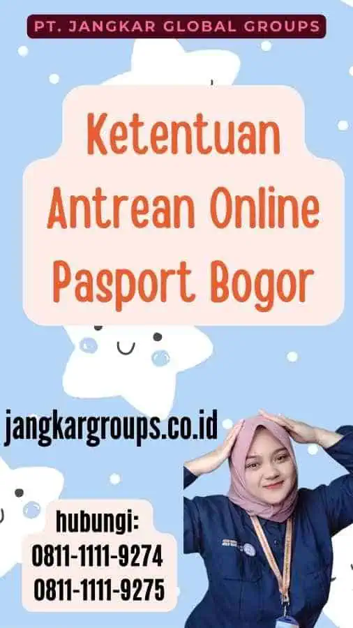 Ketentuan Antrean Online Pasport Bogor