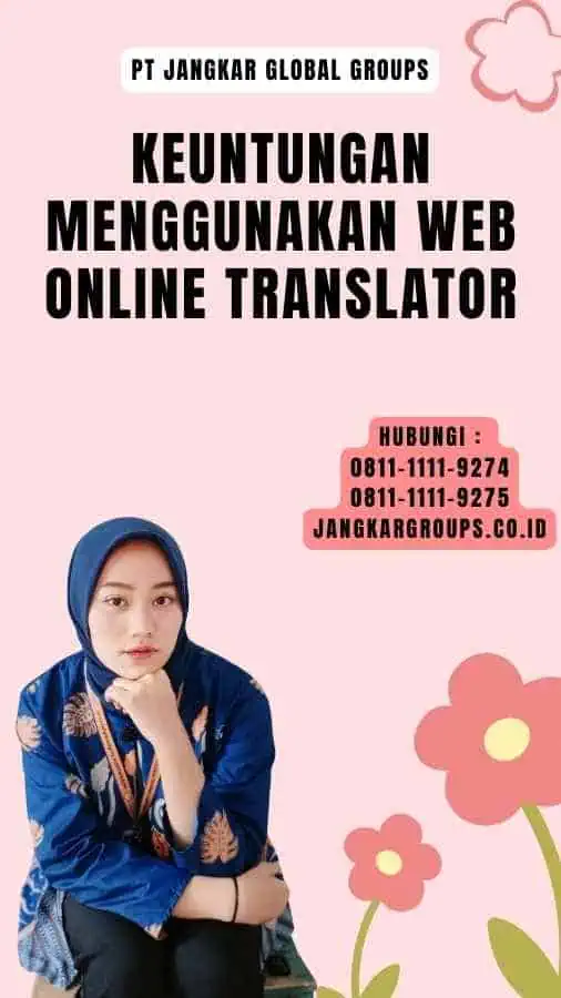 Keuntungan Menggunakan Web Online Translator