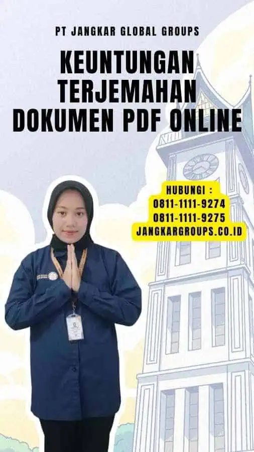 Keuntungan Terjemahan Dokumen PDF Online