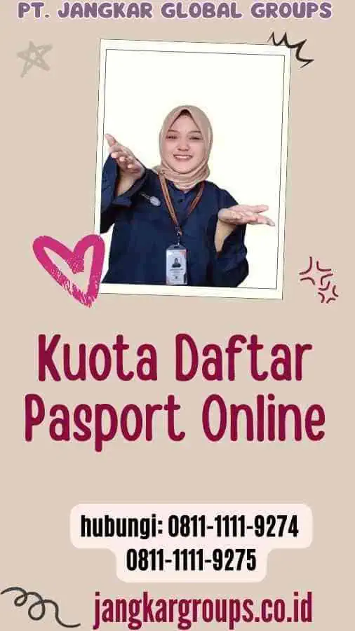 Kuota Daftar Pasport Online