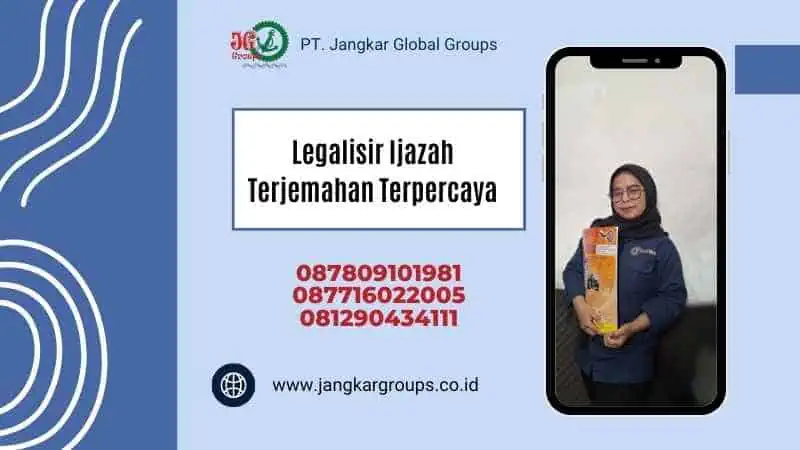 Legalisir Ijazah Terjemahan Terpercaya