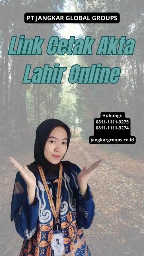 Link Cetak Akta Lahir Online