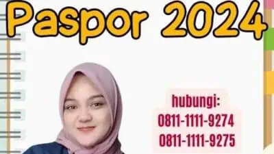 Logo IC di Sampul Paspor 2024