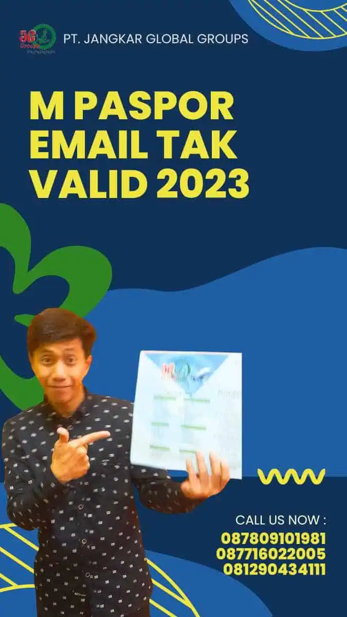 M Paspor Email Tak Valid 2023