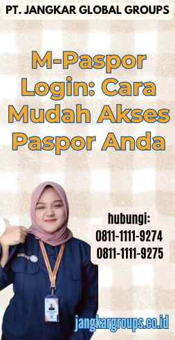 M-Paspor Login Cara Mudah Akses Paspor Anda