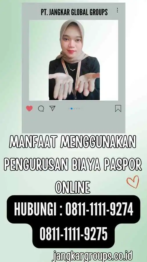 Manfaat Menggunakan Pengurusan Biaya Paspor Online