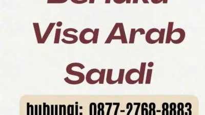 Masa Berlaku Visa Arab Saudi