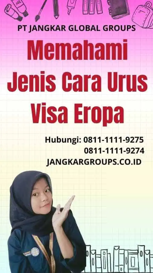 Memahami Jenis Cara Urus Visa Eropa