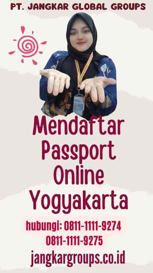 Mendaftar Passport Online Yogyakarta