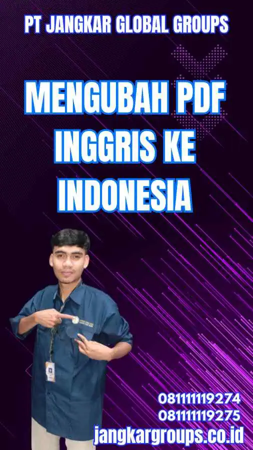 Mengubah Pdf Inggris Ke Indonesia