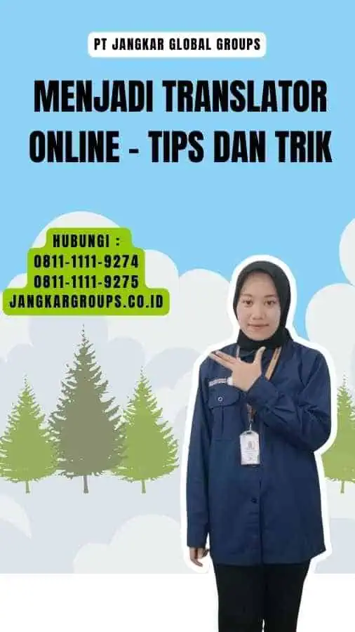 Menjadi Translator Online - Tips dan Trik