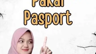 Naik Pesawat Pakai Pasport