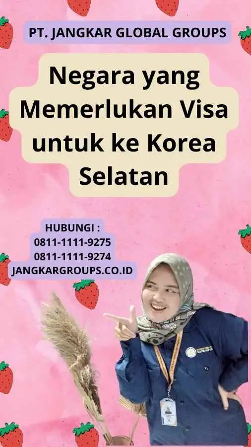 Negara yang Memerlukan Visa untuk ke Korea Selatan