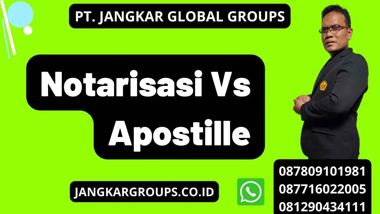 Notarisasi Vs Apostille