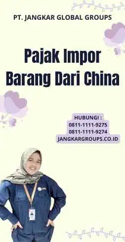 Pajak Impor Barang Dari China