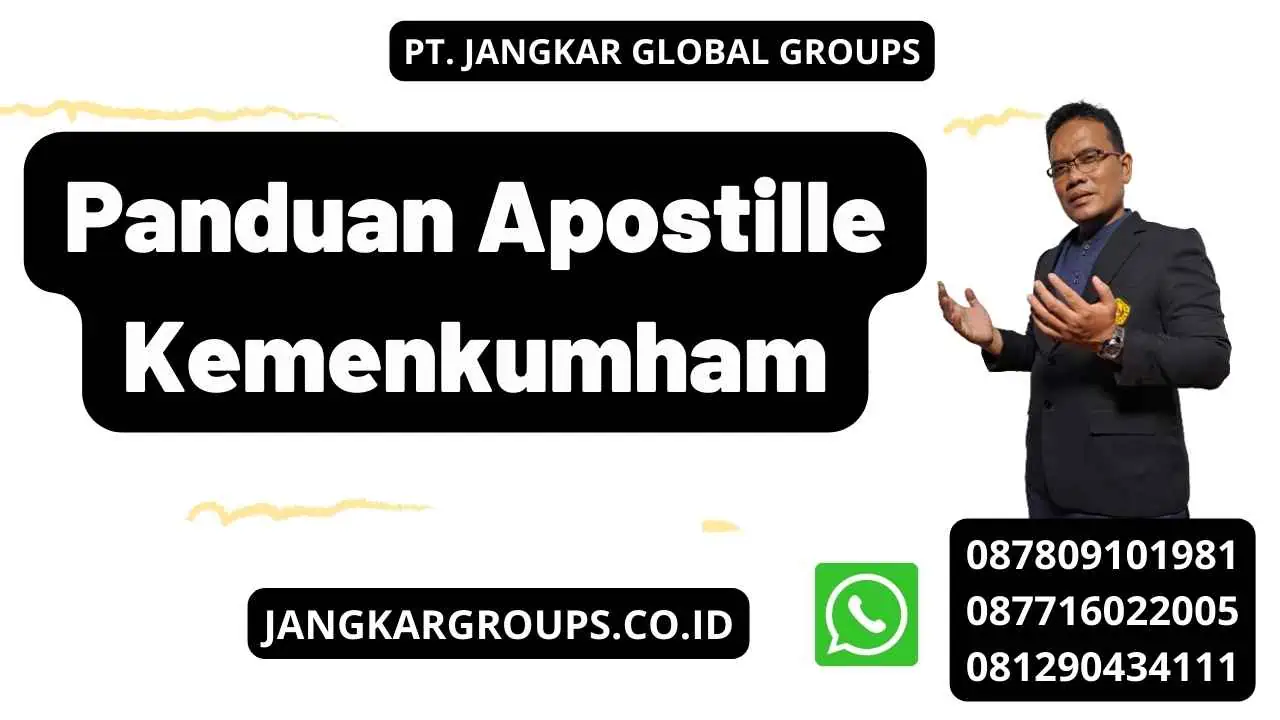 Panduan Apostille Kemenkumham